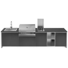Κουζίνα εξωτερικής χρήσης GEA MALMOLADA35580-QL-NA-CR Steel