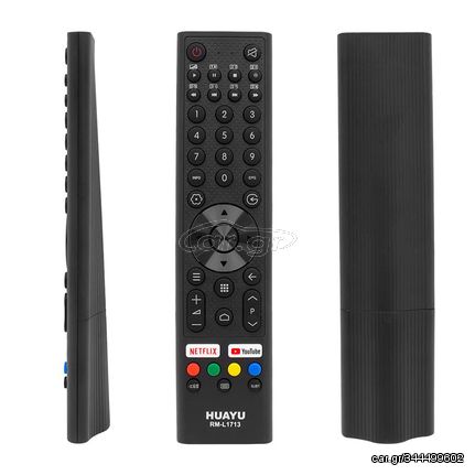 TCL, TESLA, RM-L1713 REMOTE CONTROL BLACK