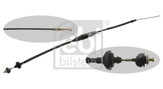 Ντίζα, μηχανισμός συμπλέκτη FEBI BILSTEIN 31328 Volkswagen Transporter T4 2500cc TDI Syncro 102ps 1998-2003 (701721335,701721335B,7D1721335)