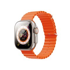 XO M9 Ultra Wireless Charging Smart Sports Call Watch (Orange)