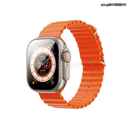 XO M9 Ultra Wireless Charging Smart Sports Call Watch (Orange)