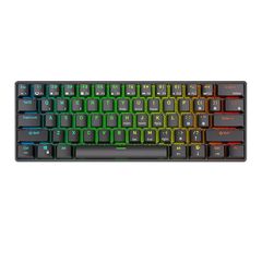 Klawiatura mechaniczna Royal Kludge RK61 RGB, red switch (czarna)