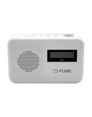 PURE Elan One 2 φορητό ψηφιακό ραδιόφωνο με DAB+ και Bluetooth, Λευκό