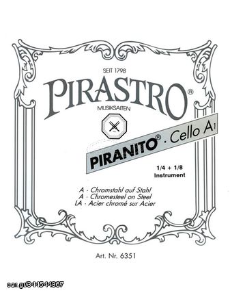 PIRASTRO Χορδές Βιολοντσέλου 1/4 Piranito 6350.60