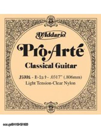 D'Addario J5001 Χορδή Κλασικής Κιθάρας (Μαύρη)