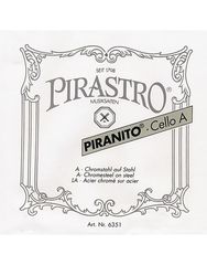 PIRASTRO Piranito Medium 635160 A Ball Steel Xορδή Tσέλου Λα 1/4 + 1/8