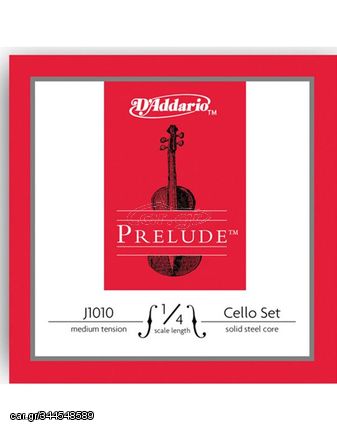 D'Addario Prelude J1013 1/4 Σολ Medium Tension Χορδή Τσέλου