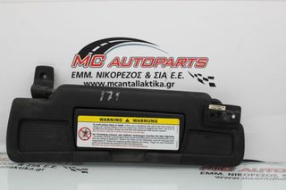 Σκιάδιο Δεξιό Μαύρο MERCEDES SLK (R171) (2004-2010)