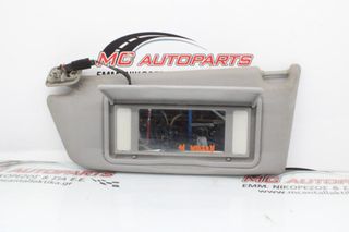 Σκιάδιο Αριστερό Γκρί OPEL ASTRA H (2004-2010) με καλώδιο