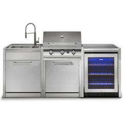 Κουζίνα εξωτερικής χρήσης SWING 7SK7BQRD21063SS Steel