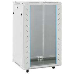 vidaXL Καμπίνα Δικτύου 18U 19" IP20 Μαύρη 60x60x100 εκ.
