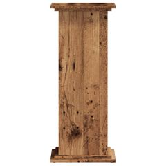 vidaXL Βάσεις Φυτών Όψη Παλαιού Ξύλου 33x33x80 εκ. Επεξ. Ξύλο-thumb-4
