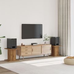 vidaXL Βάσεις Ηχείων 2 τεμ. Αρτισιανή Δρυς 30x30x40 εκ. Επεξ. Ξύλο