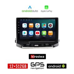 KIROSIWA JEEP COMPASS (μετά το 2022) Android οθόνη αυτοκίνητου 12GB + 512GB με GPS WI-FI (ηχοσύστημα αφής 10" ιντσών Android Auto Apple Carplay Youtube Playstore MP3 USB Radio Bluetooth Mirrorlink εργ