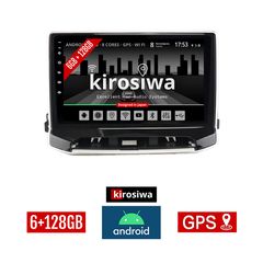 KIROSIWA 6+128GB JEEP COMPASS (μετά το 2022) Android οθόνη αυτοκίνητου 6GB με GPS WI-FI (ηχοσύστημα αφής 10" ιντσών Youtube Playstore MP3 USB Radio Bluetooth Mirrorlink DSP Apple Carplay Android