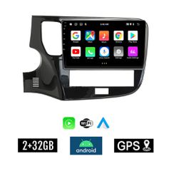 KIROSIWA 2+32GB MITSUBISHI OUTLANDER (2020 - 2022) Android οθόνη αυτοκίνητου 2GB με GPS WI-FI (ηχοσύστημα αφής 10" ιντσών Youtube Playstore MP3 USB Radio Bluetooth Mirrorlink εργοστασιακή, 4x60W)
