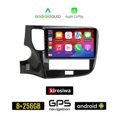 KIROSIWA MITSUBISHI OUTLANDER (2020 - 2022) Android οθόνη αυτοκίνητου 8GB + 256GB με GPS WI-FI (ηχοσύστημα αφής 10" ιντσών Android Auto Apple Carplay Youtube Playstore MP3 USB Radio Bluetooth Mirrorli