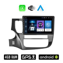 MITSUBISHI OUTLANDER (2020 - 2022) Android οθόνη αυτοκίνητου 4GB με Ελληνικό GPS WI-FI Apple Carplay Android Auto (ηχοσύστημα αφής 10" ιντσών OEM Youtube Playstore MP3 USB Radio Bluetooth Mirrorlink 4