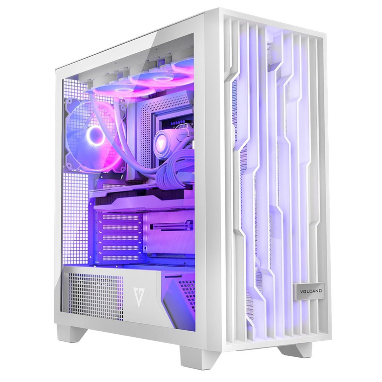 MODECOM Case VOLCANO PERUN APEX ARGB MIDI White
