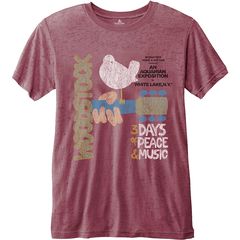 WOODSTOCK - T-Shirt RWC - Classic Vintage Poster (XXL)