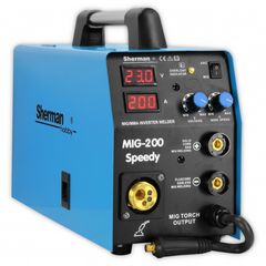 Sherman Ηλεκτροκόλληση MIG 200 Speedy 200A inverter 5kg spool 1 7811744