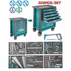 THPTCS73281 Εργαλειοφόρεας - 328 Τεμάχια - ΕΡΓΑΛΕΙΟΦΟΡΕΙΣ - TOTAL (#THPTCS73281)