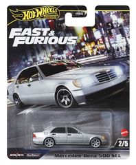 Mattel Hot Wheels Premium: Fast  Furious - Mercedes-Benz 500 SEL (HRT94)