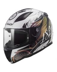 LS2 FF353 Rapid II Boho Gloss White/Black/Pink