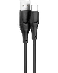 XO Καλώδιο NB238 USB - USB-C 3m 2A Μαύρο