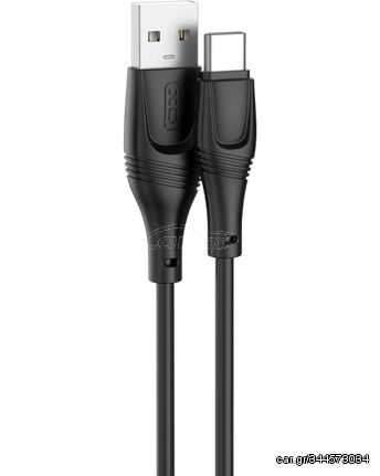 XO Καλώδιο NB238 USB - USB-C 3m 2A Μαύρο