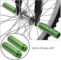 Αξεσουάρ Αναβατήρες   OEM 2 bike pegs for front & rear 3/8 axle alloy