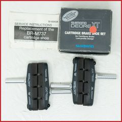 Ανταλλακτικά Φρένα Τακάκια  SHIMANO XT Cantilever Brake Pads, BR-M737, Front & Rear