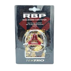 Ανταλλακτικά Φρένα Παρελκόμενα  RBP cantilever TEKTRO Brake straddle cable triangle alloy - Κόκκινο