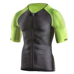 Ρούχα Μπλούζες Ανδρική-Unisex Κοντό μανίκι OXYBURN X-TRACK - Κίτρινο