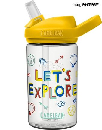 Αξεσουάρ Υδροδοσία Παγούρι CAMELBAK EDDY KIDS 3 +  Tritan renew 50% recycled material - Διάφανο