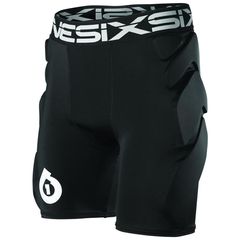 Προστασία Σόρτς SIXSIXONE Sub Padded Short 661 με προστατευτικά στο πλάι - Μαύρο