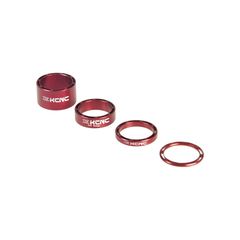 Ανταλλακτικά Πιρούνι Spacers-Δακτυλίδια 1 1/8'' KCNC Headset Spacer Hollow Design - Κόκκινο