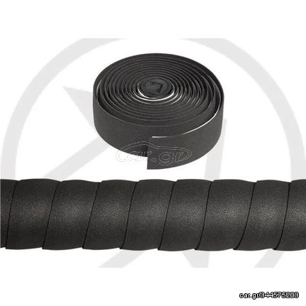 Ταινίες τιμονιού Δρόμου PRO Smart-Silicon end plugs & end tape sport control 2.5mm - Μαύρο