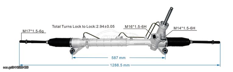 ΚΡΕΜΑΡΓΙΕΡΑ MAZDA 3 BK '03-'09 1.3/1.6 BENZINH