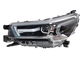 ΦΑΝΟΣ ΕΜΠΡΟΣΘΙΟΣ TOYOTA HILUX REVO '20- ΗΛΕΚΤΡΙΚΟΣ FULL LED CHROME ΜΕ ΜΟΤΕΡ ΑΡΙΣΤΕΡΑ