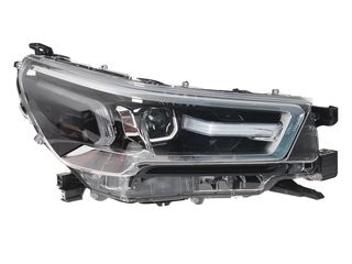 ΦΑΝΟΣ ΕΜΠΡΟΣΘΙΟΣ TOYOTA HILUX REVO '20- ΗΛΕΚΤΡΙΚΟΣ FULL LED CHROME ΜΕ ΜΟΤΕΡ ΔΕΞΙΑ