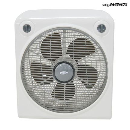 ΑΝΕΜΙΣΤΗΡΑΣ BOX FAN ΛΕΥΚΟΣ-ΓΚΡΙ 50W ANKOR Α-816309