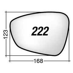 ΚΡΥΣΤΑΛΛΟ ΚΑΘΡΕΠΤΗ CITROEN C5 '08-/ C5 TOURER '08-/ DS5 '11 -'14/ DS5 '15-'18 (ΘΕΡΜΑΙΝΟΜΕΝΟ, ΜΕ ΒΑΣΗ, ΜΠΛΕ) ΑΡΙΣΤΕΡΟ 4520511L-thumb-1