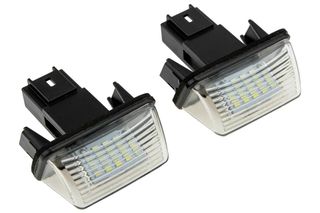ΦΑΝΟΣ ΑΡΙΘΜΟΥ CITROEN BERLINGO/C3 C3 PICASSO/C4/C4 PICASSO/PEUGEOT 206/207/307/308/407/5008/PARTNER/ TOYOTA AYGO- CAN/BUS LED (2ΤΕΜ) 6340A3