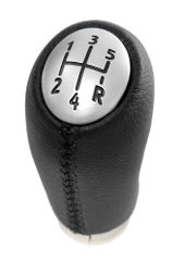 ΠΟΜΟΛΟ ΛΕΒΙΕ ΤΑΧΥΤΗΤΩΝ RENAULT CLIO III/ KANGOO II/ LOGAN/ SANDERO-5 ΤΑΧΥΤΗΤΕΣ -12345R- ΑΣΗΜΙ/ ΜΑΥΡΟ - ΔΕΡΜΑ 328650023R