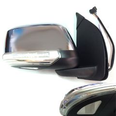 ΚΑΘΡΕΠΤΗΣ NISSAN D40 '10-'14 ΗΛΕΚΤΡΙΚΟΣ ΜΕ ΦΛΑΣ LED ΚΑΤΩ ΧΡΩΜΙΟ ΜΕ ΦΩΤΙΣΜΟ ΕΔΑΦΟΥΣ ΑΝΑΔΙΠΛΟΥΜΕΝΟΣ ΔΕΞΙΑ 15330500CRELR