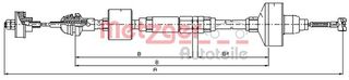 Ντίζα, μηχανισμός συμπλέκτη METZGER 103139