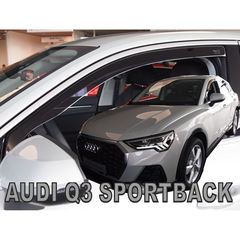 ΑΝΕΜΟΘΡΑΥΣΤΕΣ ΓΙΑ AUDI Q3 5D SPORTBACK 2020-2021 ΖΕΥΓΑΡΙ ΑΠΟ ΕΥΚΑΜΠΤΟ ΦΙΜΕ ΠΛΑΣΤΙΚΟ HEKO - 2 ΤΕΜ.