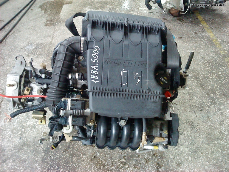 FIAT PUNTO 1999-2007 MHXANH SASMAN 1242 CC 188A.5000