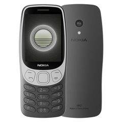 Nokia 3210 Dual SIM Κινητό με Κουμπιά (Ελληνικό Μενού) Grunge Black - Πληρωμή και σε εως 12 δόσεις